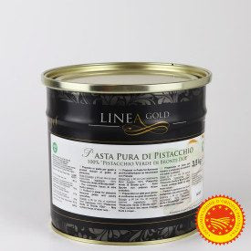 PISTACHIO PASTE 100% PISTACHIO GREEN OF BRONTE DOP-GOLD LINE