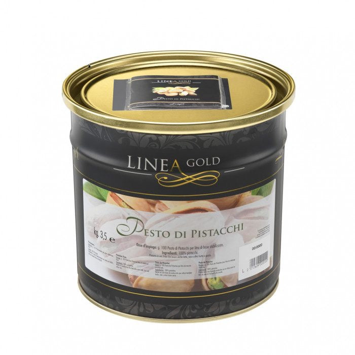PISTACHIO PESTO-Pure Raw pistachios ice cream paste. Vegan Certified.