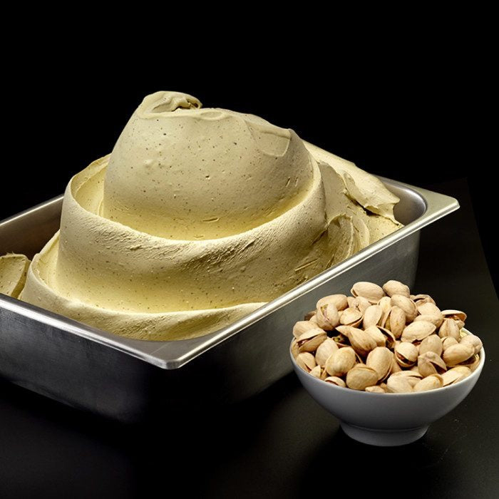 PISTACHIO PESTO-Pure Raw pistachios ice cream paste. Vegan Certified.