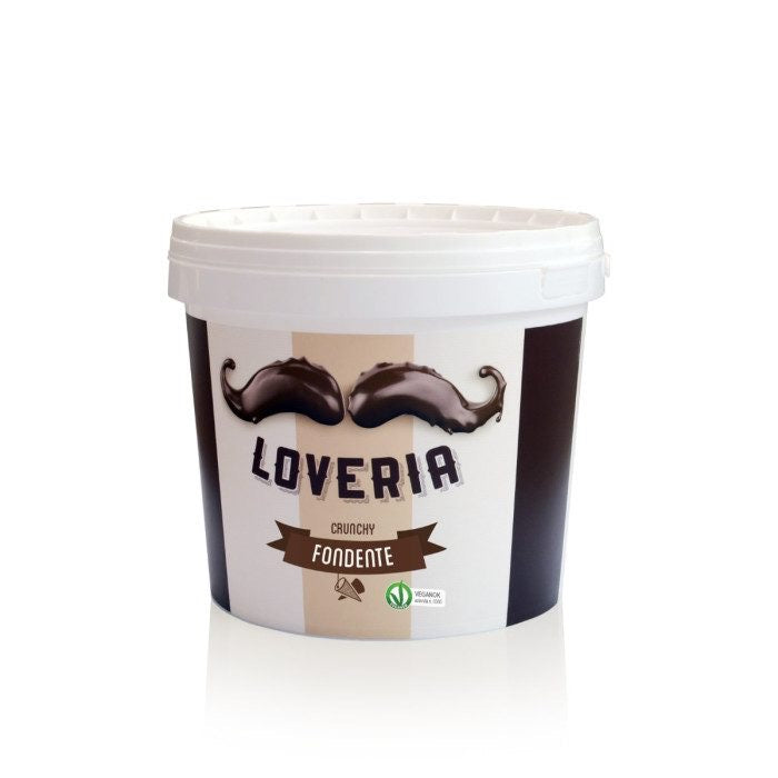 LOVERIA-LOVERIA CRUNCHY-DARK CREAM -VEGAN 5.5 Kg.