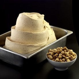 PIEDMONT PGI HAZELNUT PESTO - GOLD LINE Pure raw hazelnut ice cream paste. Piemonte IGP Certified. Vegan ok Certified.