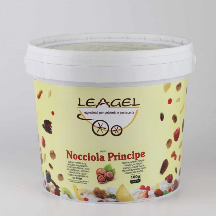 PRINCE HAZELNUT PASTE Pure italian hazelnut ice cream paste. Medium roastin