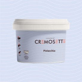 CREMOSETTE PISTACHIO 5,5 KG. - SPREADABLE PASTRY CREAM LEAGEL
